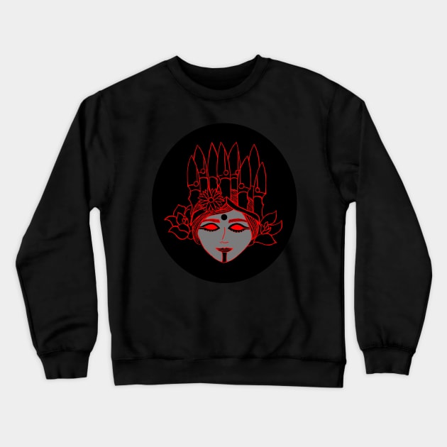 Shaman Queen v2 - Everyday Care-y Crewneck Sweatshirt by legendsinink